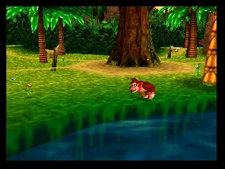 Captura del juego original: Donkey Kong 64
