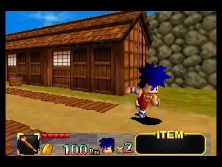 Captura del juego original: Mystical Ninja Starring Goemon