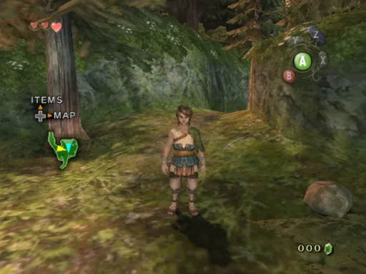 Captura del juego original: The Legend of Zelda: Twilight Princess