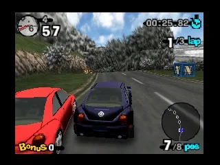 Captura del juego original: Beetle Adventure Racing!