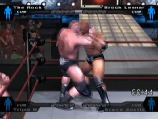 Captura del juego original: WWE SmackDown! Here Comes the Pain