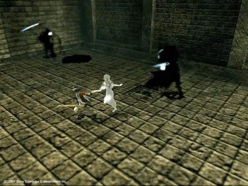 Captura del juego original: ICO