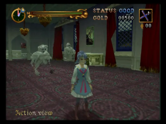 Captura del juego original: Castlevania: Legacy of Darkness