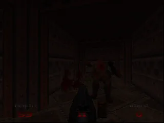 Captura del juego original: DOOM 64