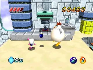 Captura del juego original: Bomberman Hero