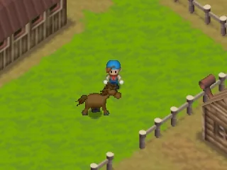 Captura del juego original: Harvest Moon 64