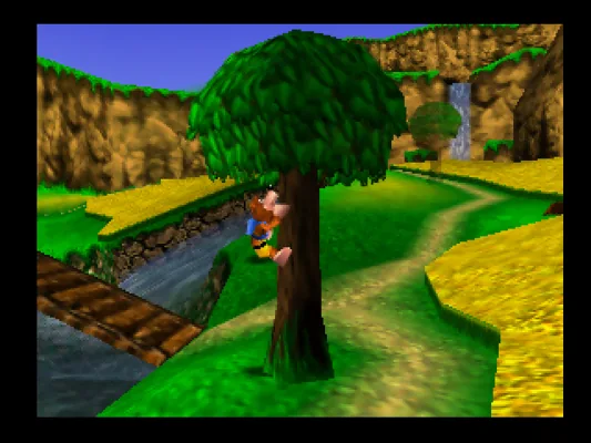 Captura del juego original: Banjo-Kazooie